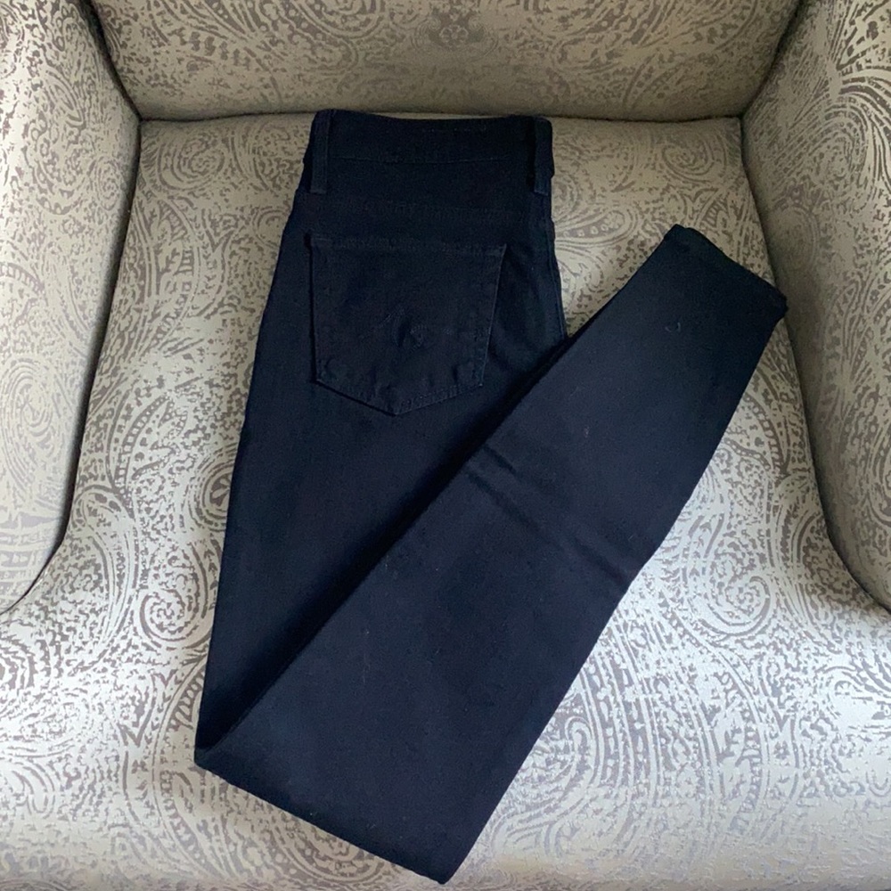 AG Jeans Black “The Farrah Skinny” Size 25R - Picture 9 of 11